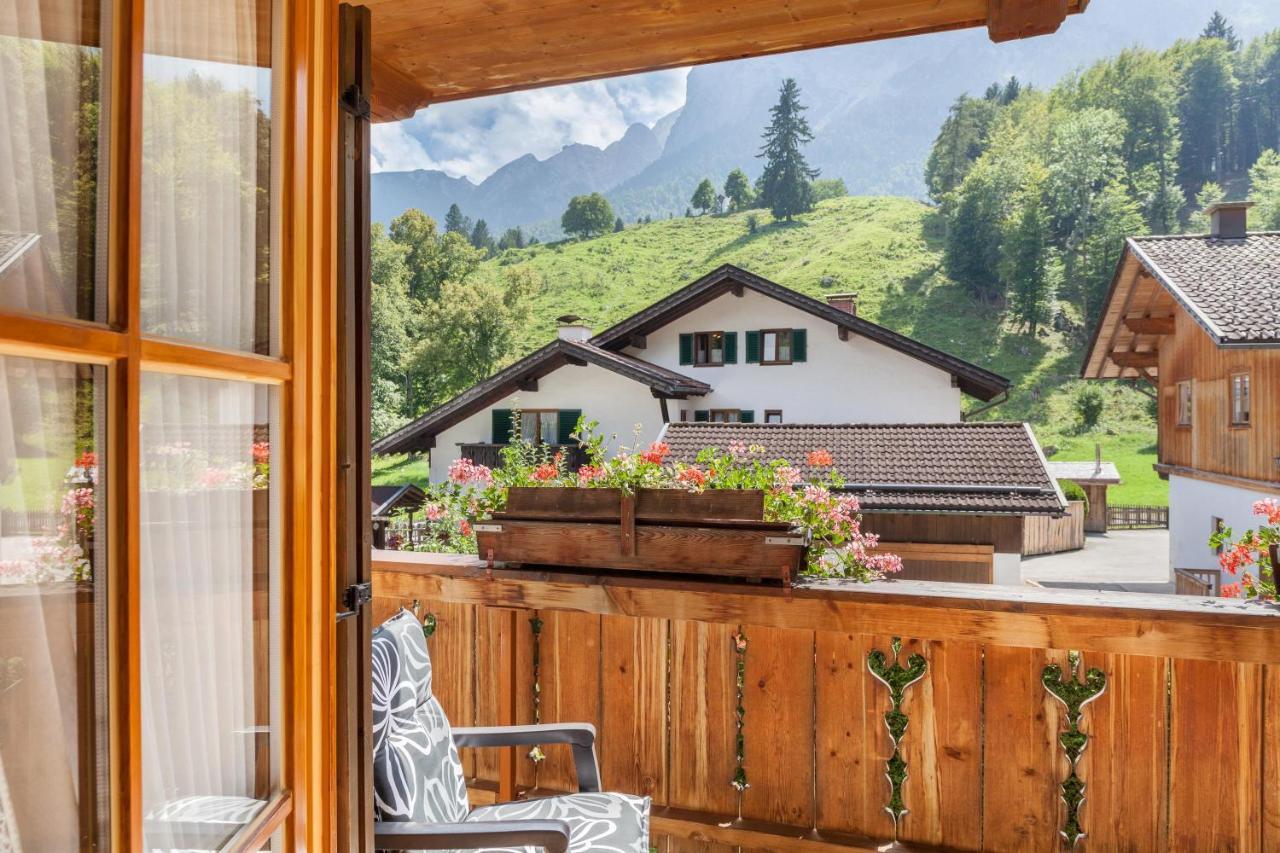 Ferienwohnung Alpenrose 그라이나우 외부 사진