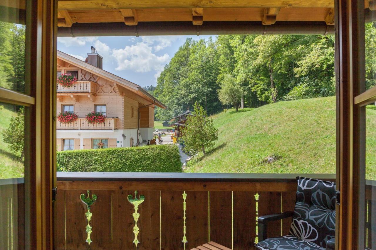 Ferienwohnung Alpenrose 그라이나우 외부 사진