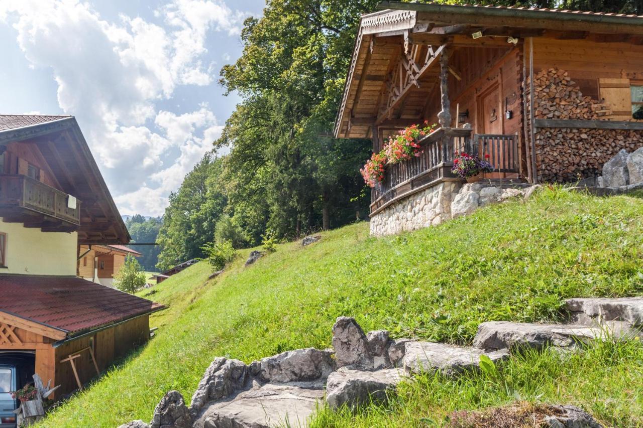 Ferienwohnung Alpenrose 그라이나우 외부 사진